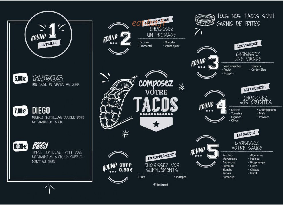 Notorious Food — carte page 2