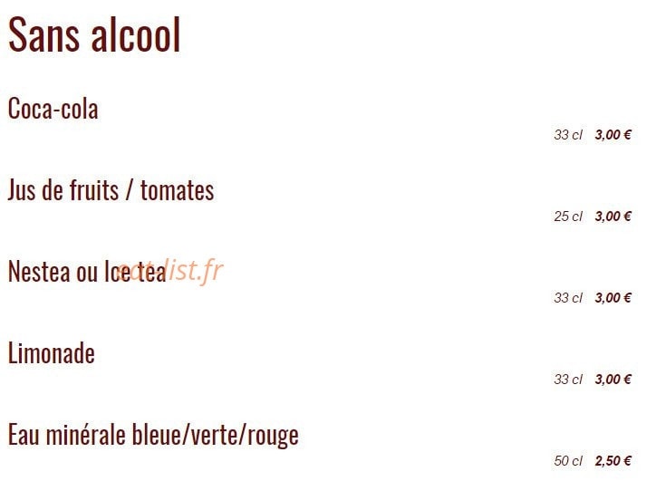 Vins Sur 20 — carte page 10