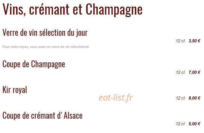 Vins Sur 20 — carte page 6