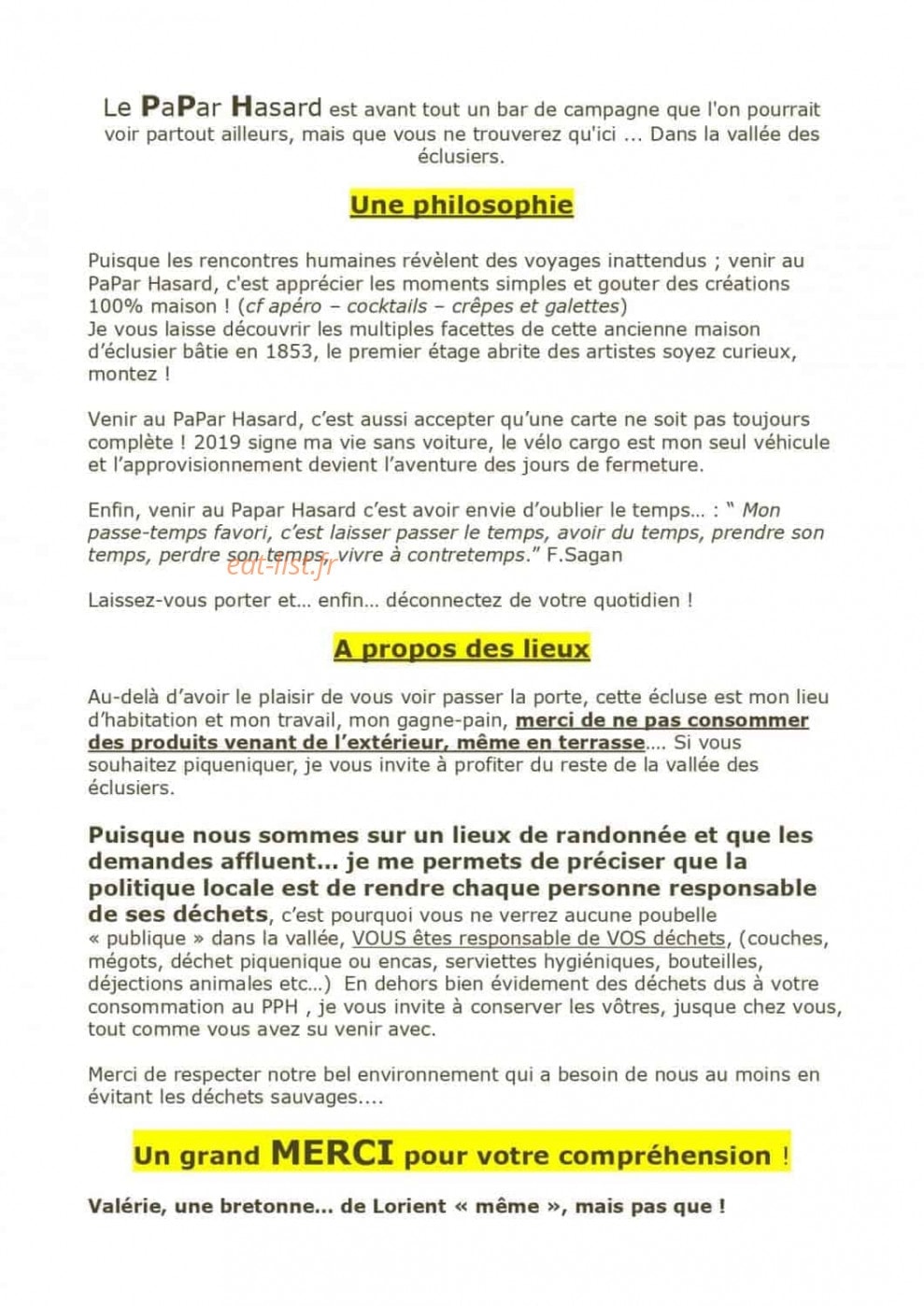 Papar Hasard — carte page 2