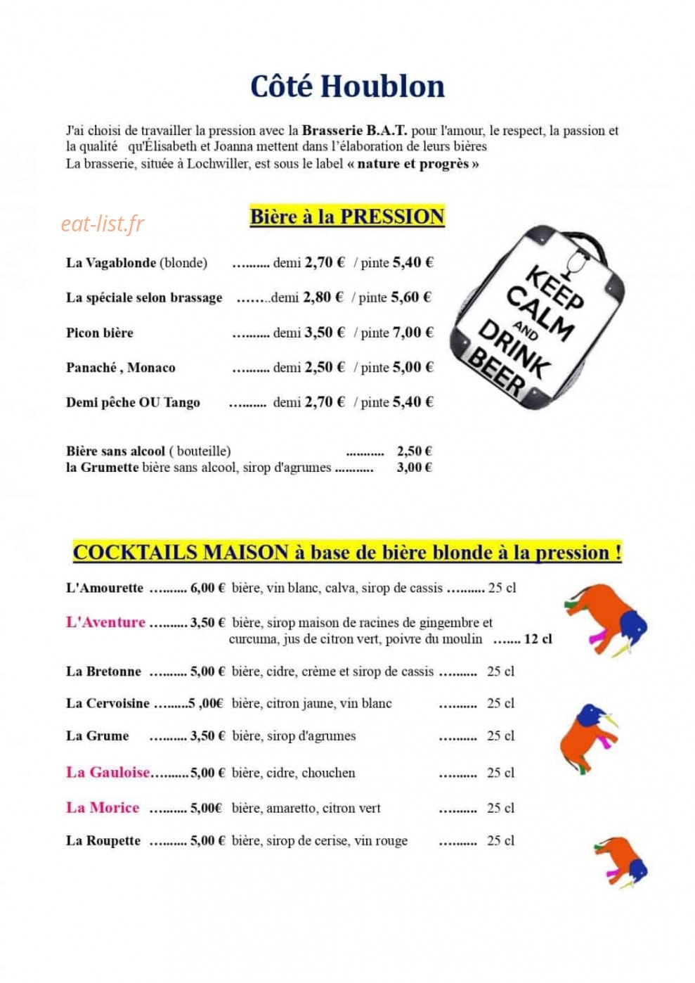 Papar Hasard — carte page 6