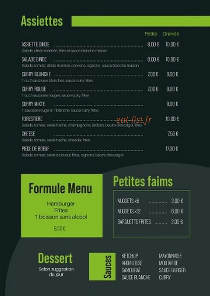 Chez Gruny — carte page 2