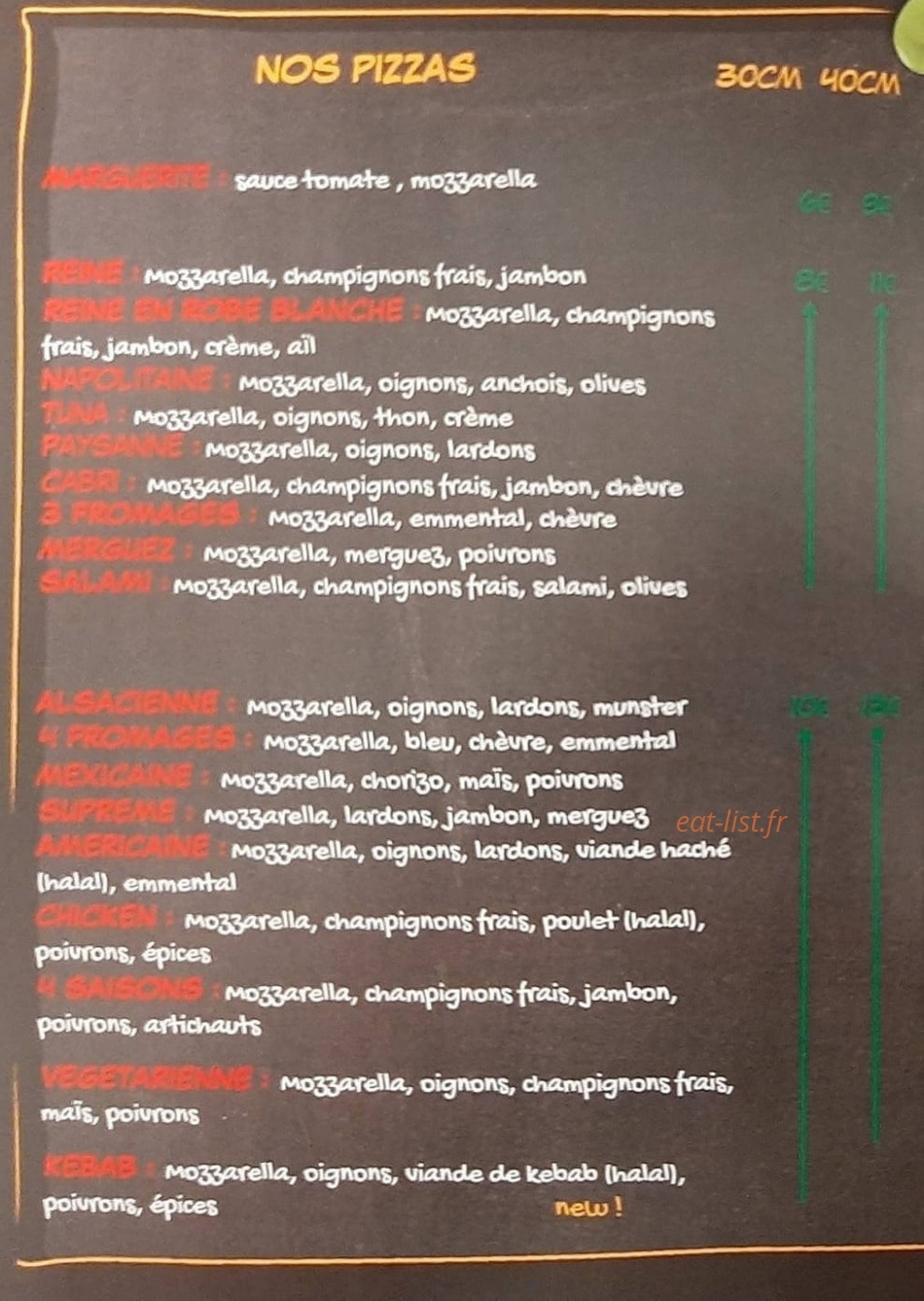 Pizza Tradizione — carte page 1