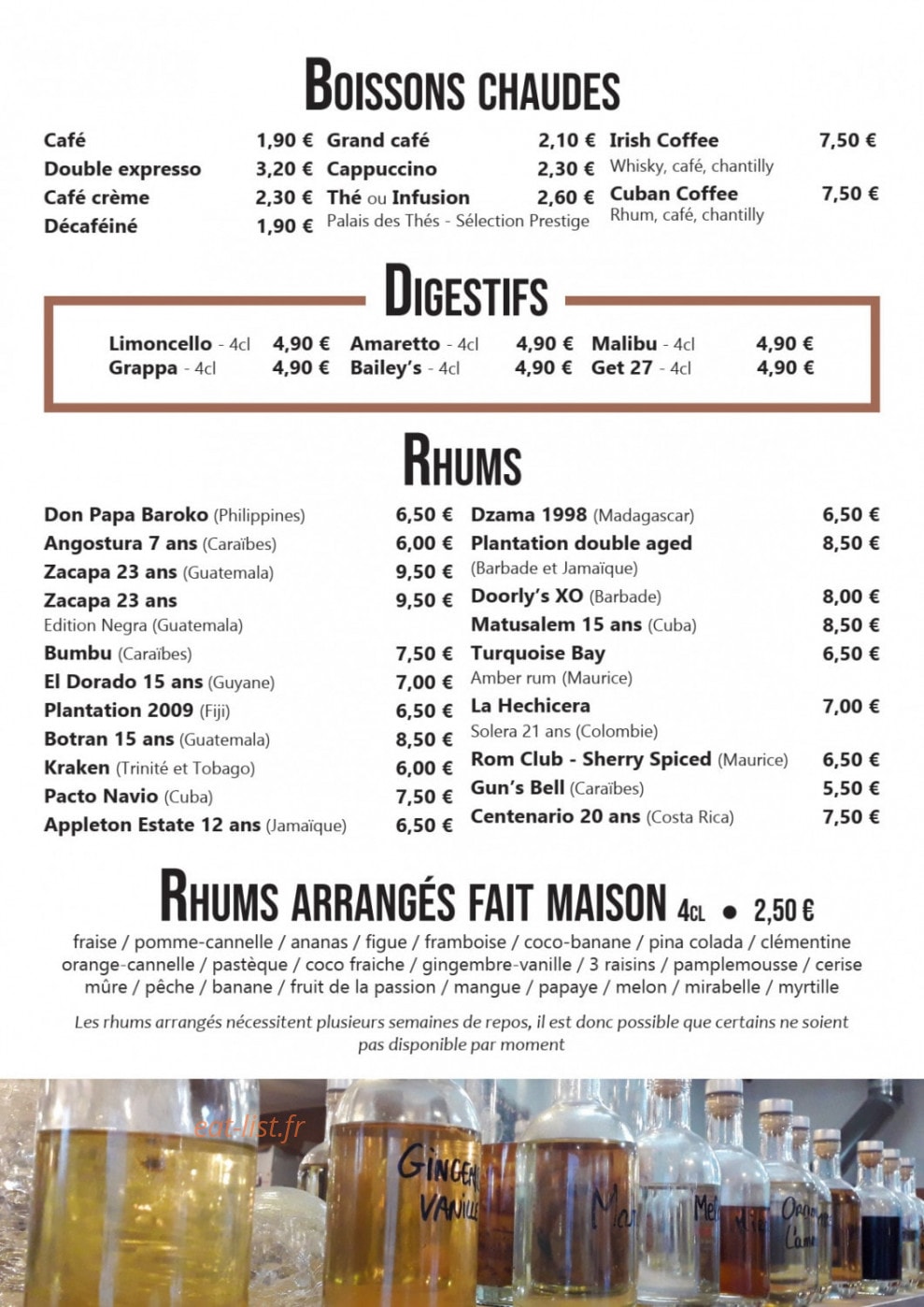 Eat’alia Chérisey — carte page 7