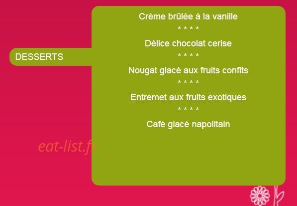 La Fleur De Sel — carte page 3