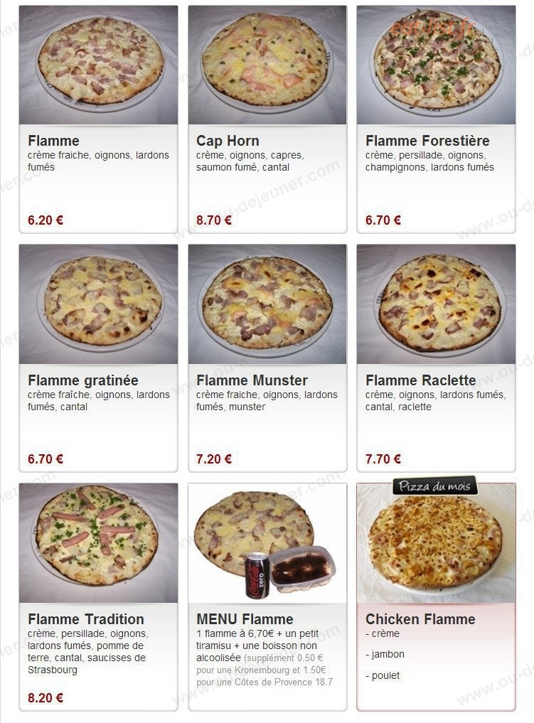 Pizza Tradition — carte page 5