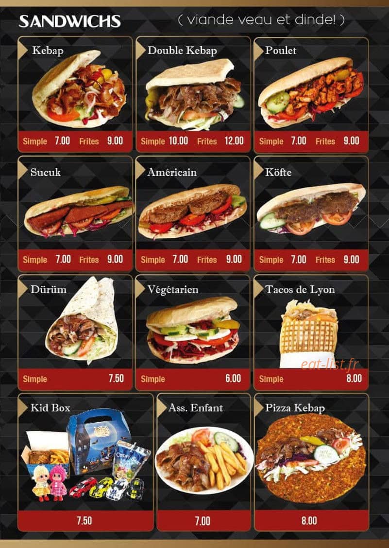 Resto Signature — carte page 3