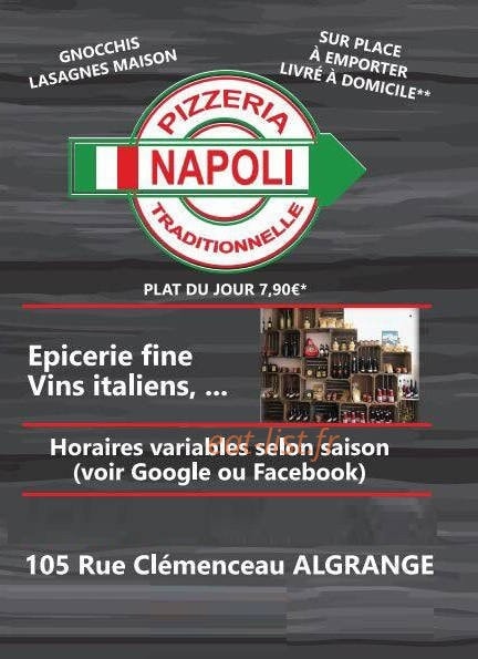 Le Napoli — carte page 1