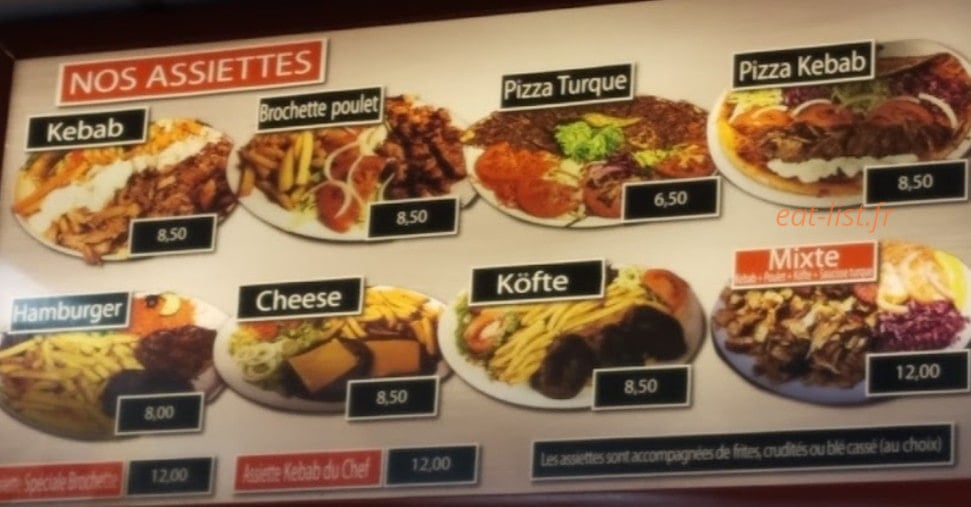 Snack Antalya — carte page 2