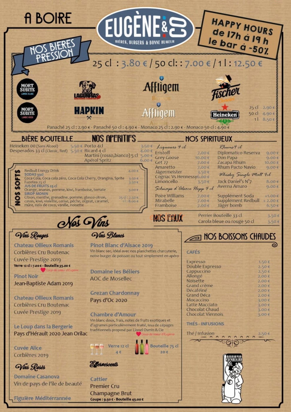 Eugène & Co — carte page 2