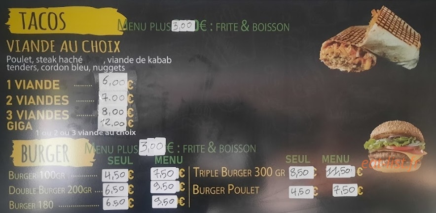 Fast food le royal — carte page 4