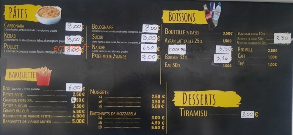 Fast food le royal — carte page 5
