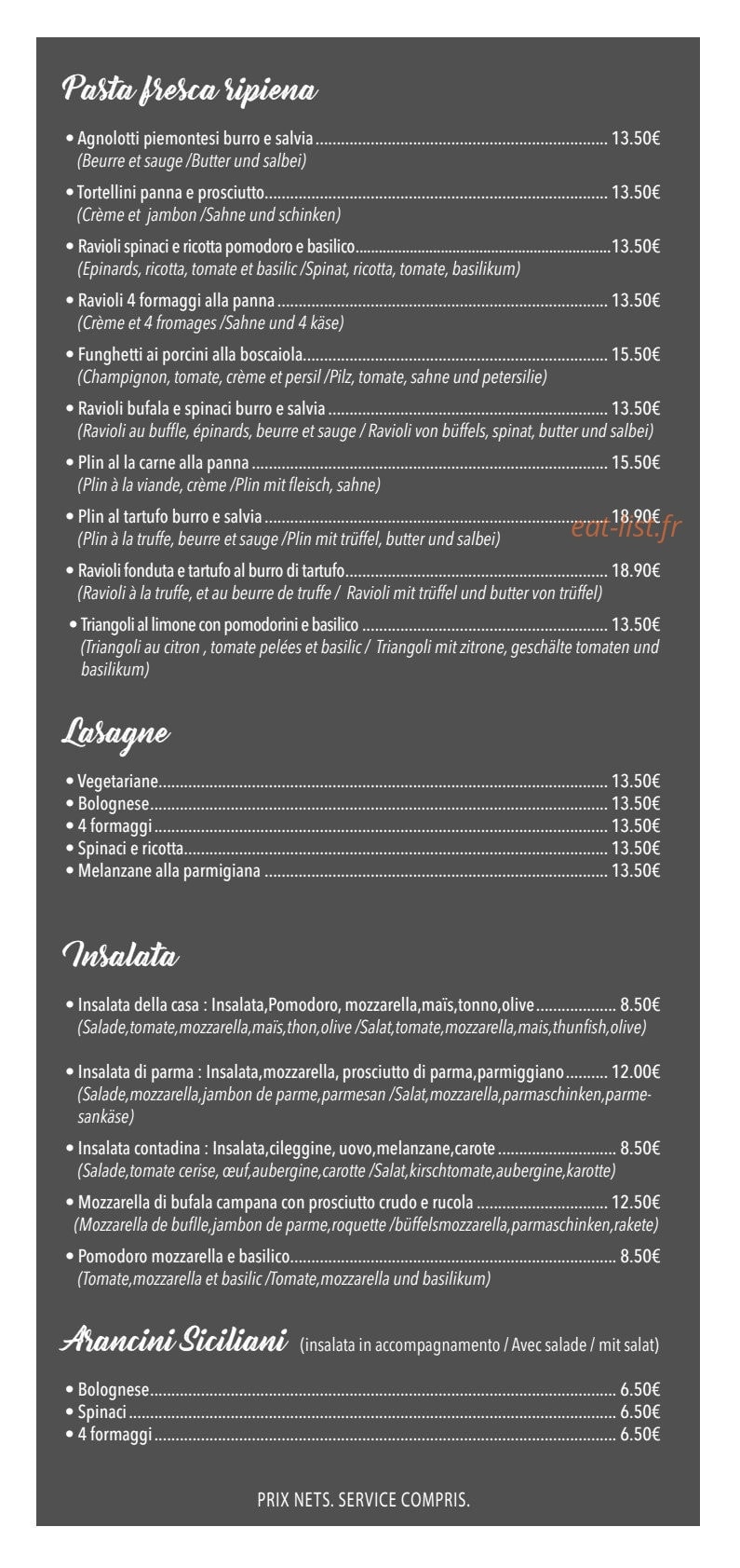 La Greca — carte page 3