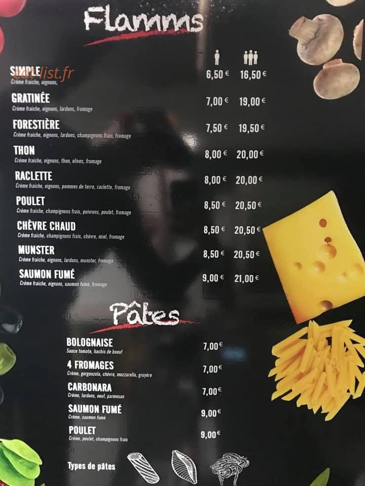 La Tour De Pizz' — carte page 3