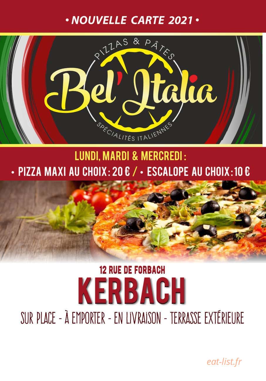 Bel' Italia — carte page 1