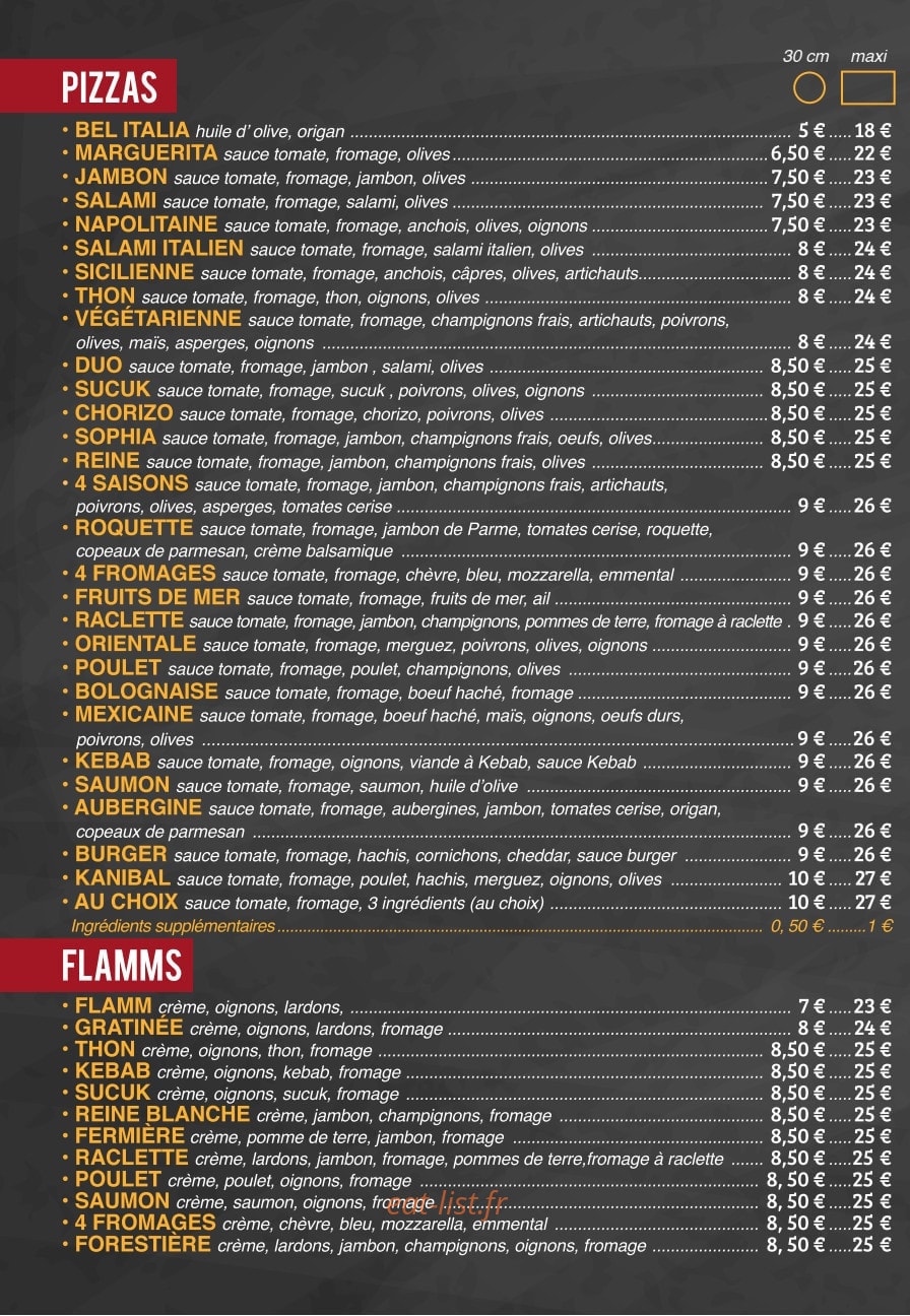 Bel' Italia — carte page 2