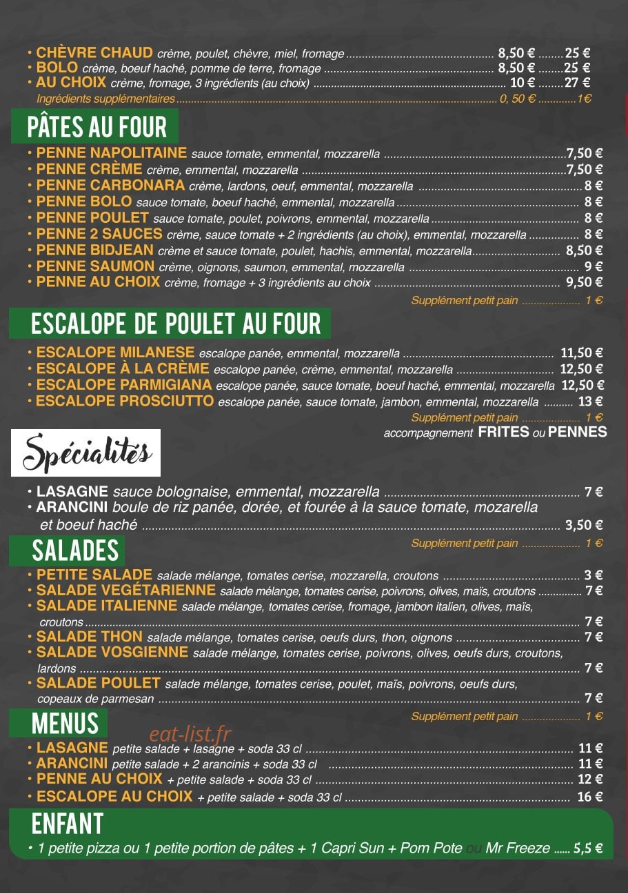 Bel' Italia — carte page 3