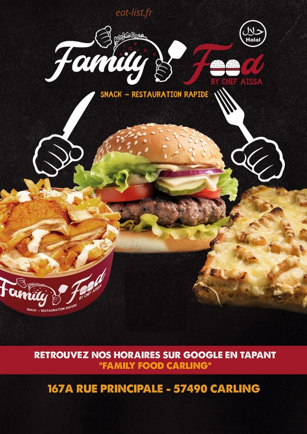 Family food — carte page 1