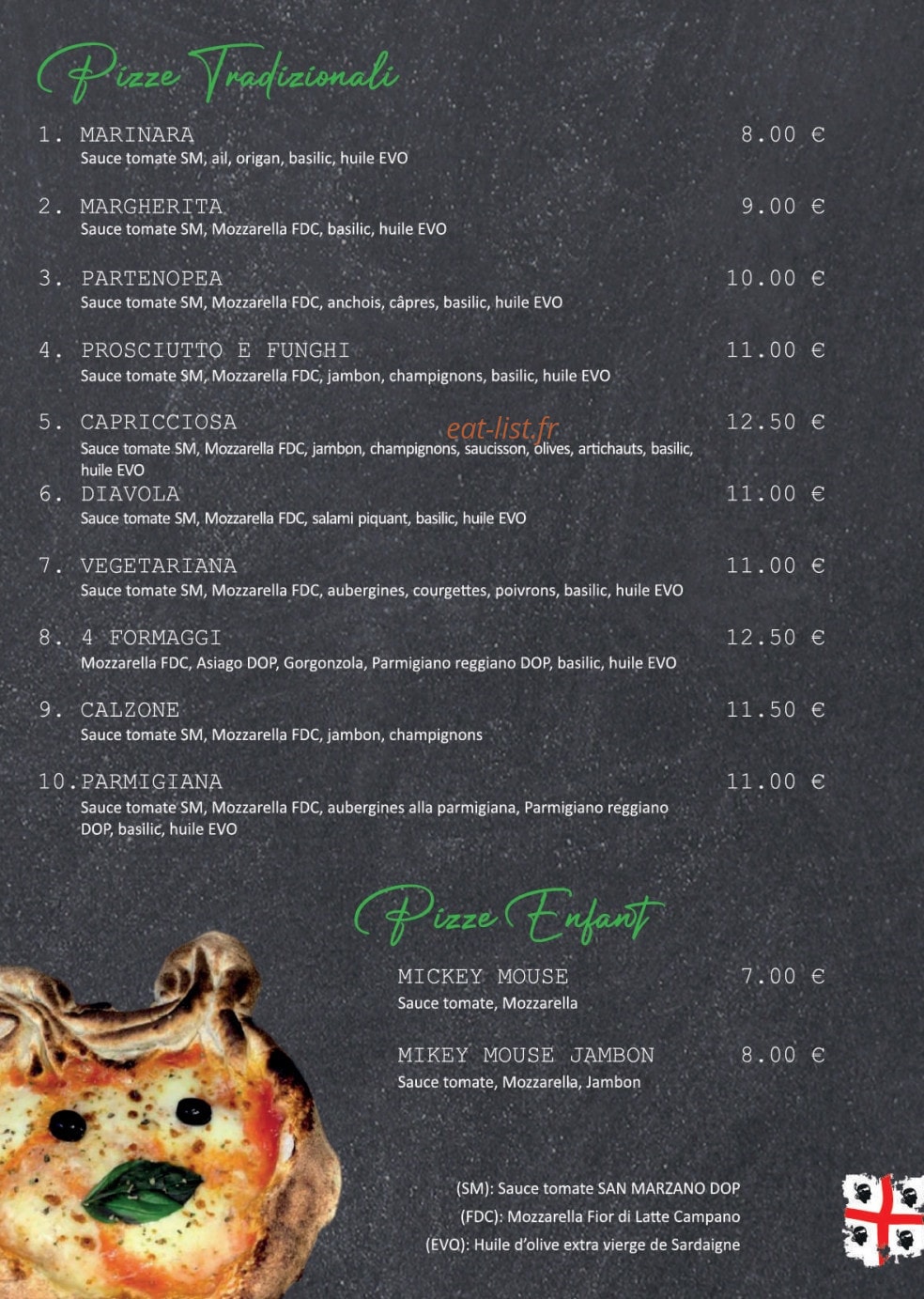 A Modo Mio — carte page 2