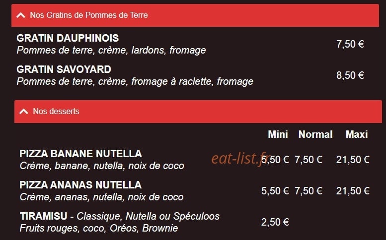 Pizza Nuova — carte page 6