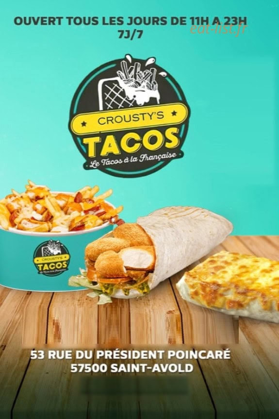 Crousty'S Tacos — carte page 1