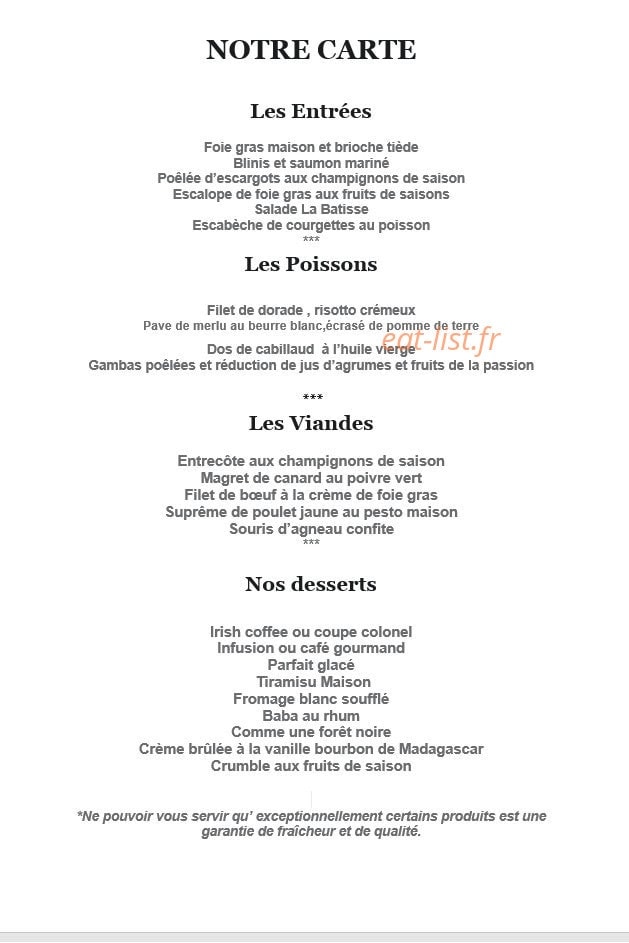 La Batisse — carte page 8