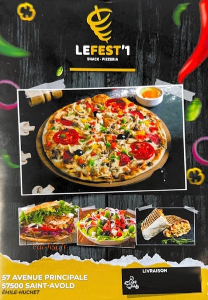 Le Fest'1 — carte page 1
