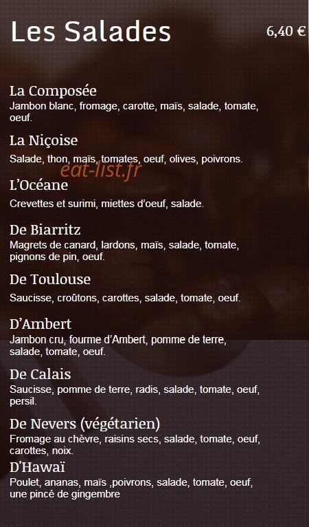 Le Galopain — carte page 4