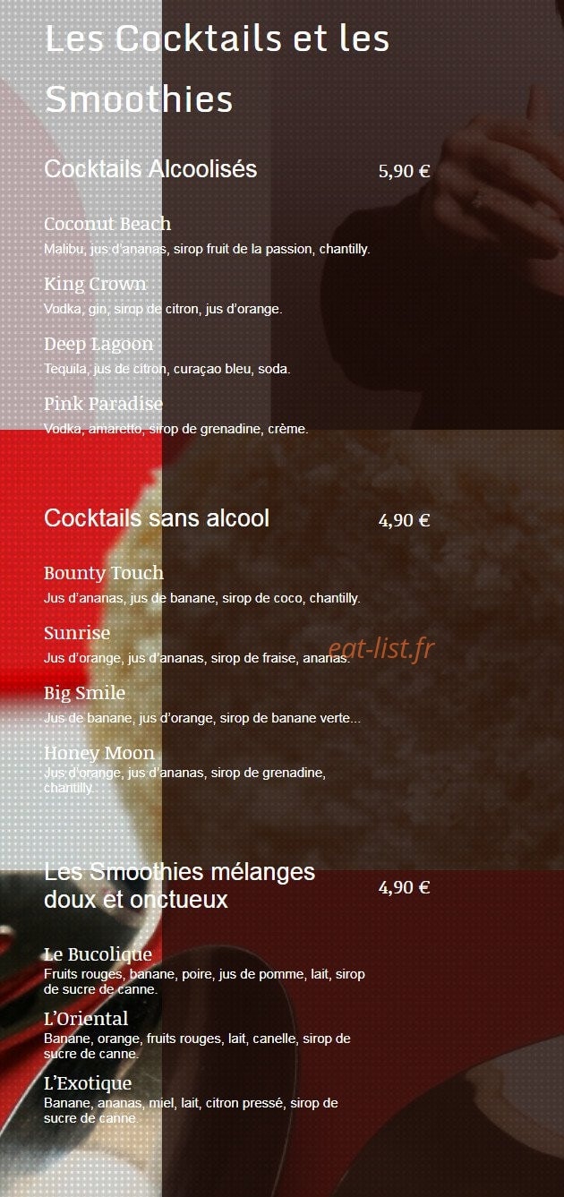 Le Galopain — carte page 2