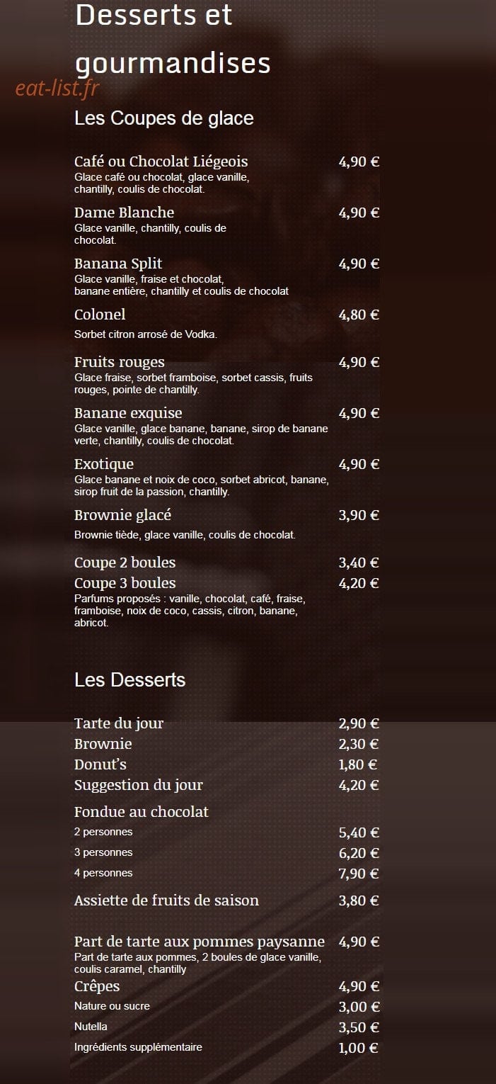 Le Galopain — carte page 3