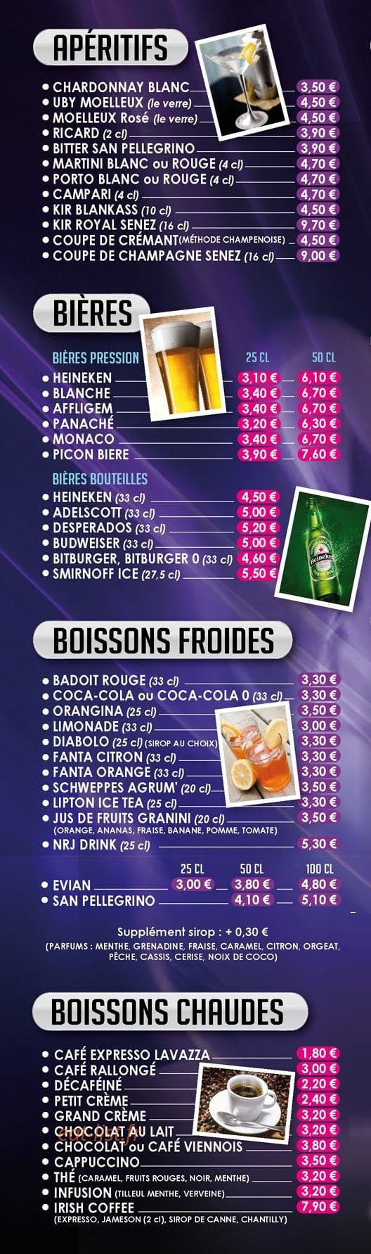 Pizz'n grill — carte page 4
