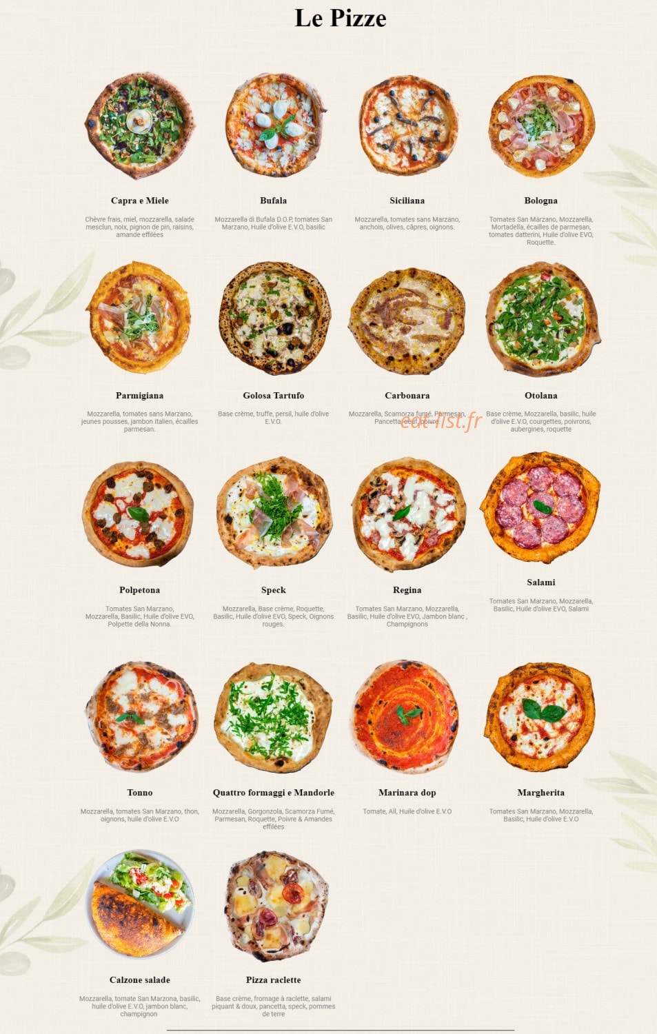 Pomodoro — carte page 1