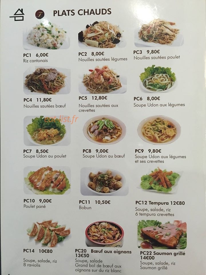 Tokyo Sushi — carte page 8