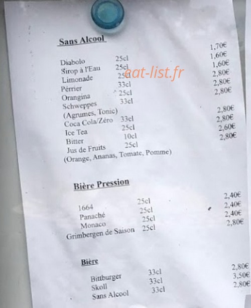 Le Relais Des Gourmands — carte page 4