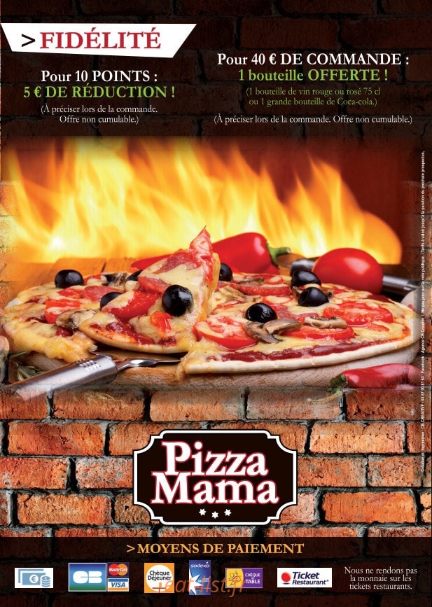 Pizza Mama — carte page 6