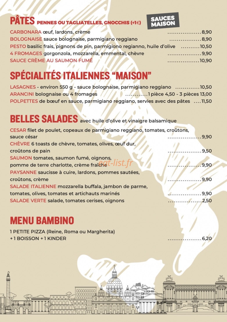 Adrano Pizz — carte page 3