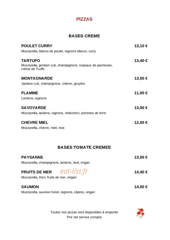 Le coquelicot — carte page 6