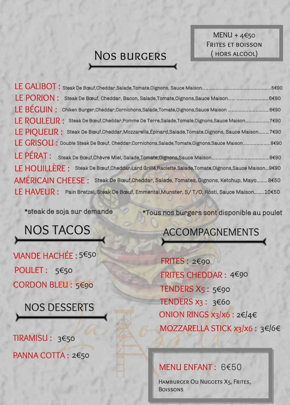 La Rosselle — carte page 1