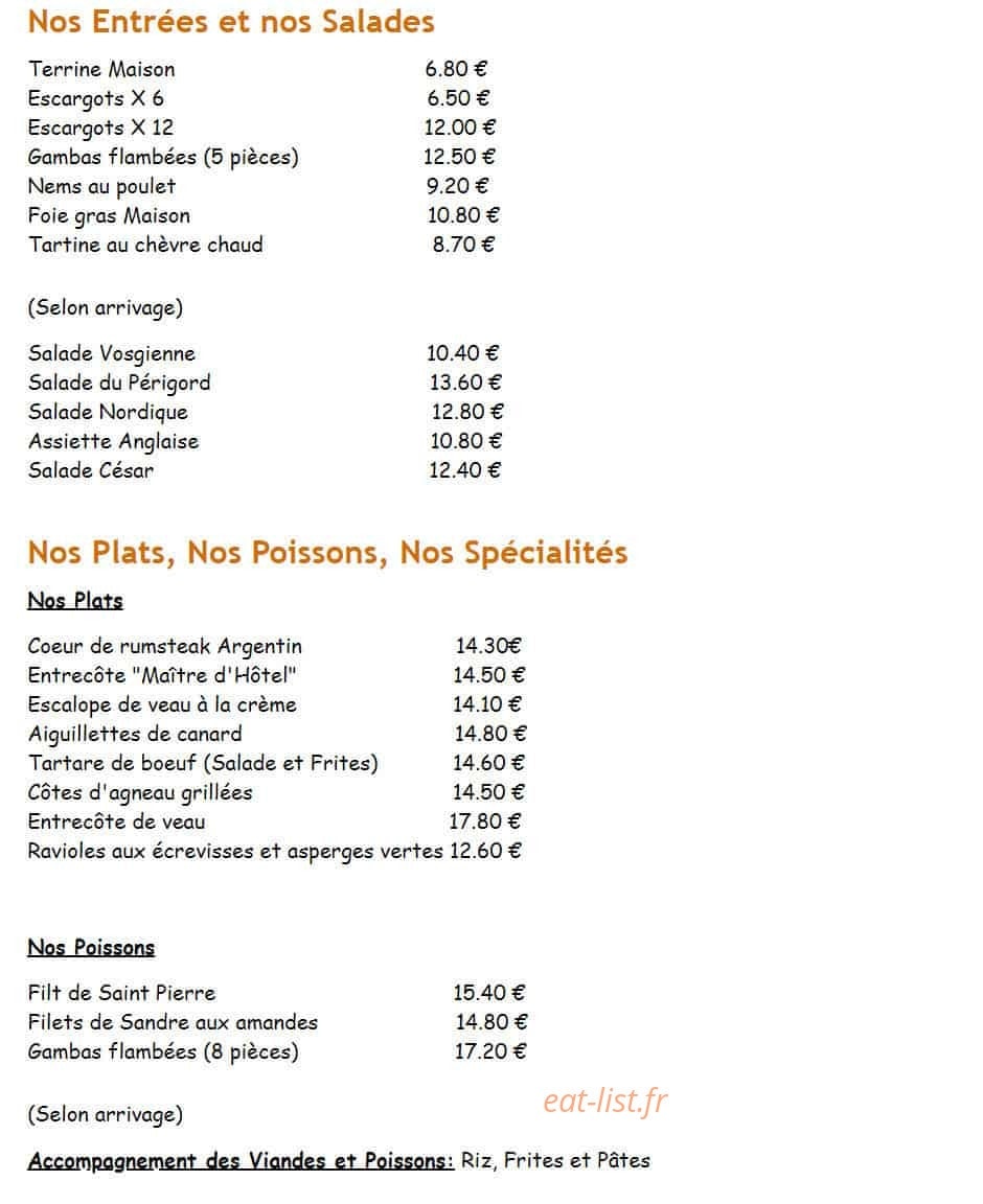 Les Jeannettes — carte page 1
