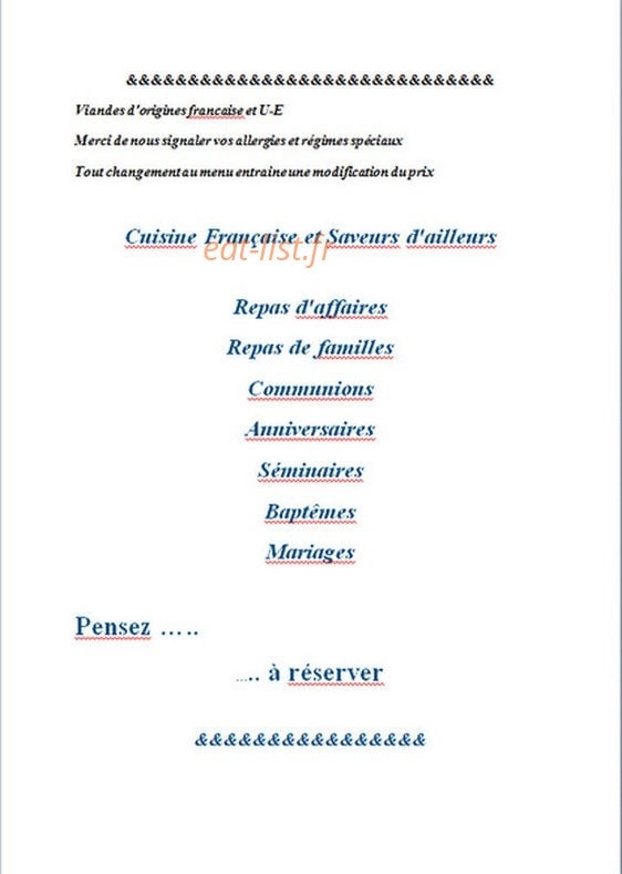 Auberge de Delme — carte page 3