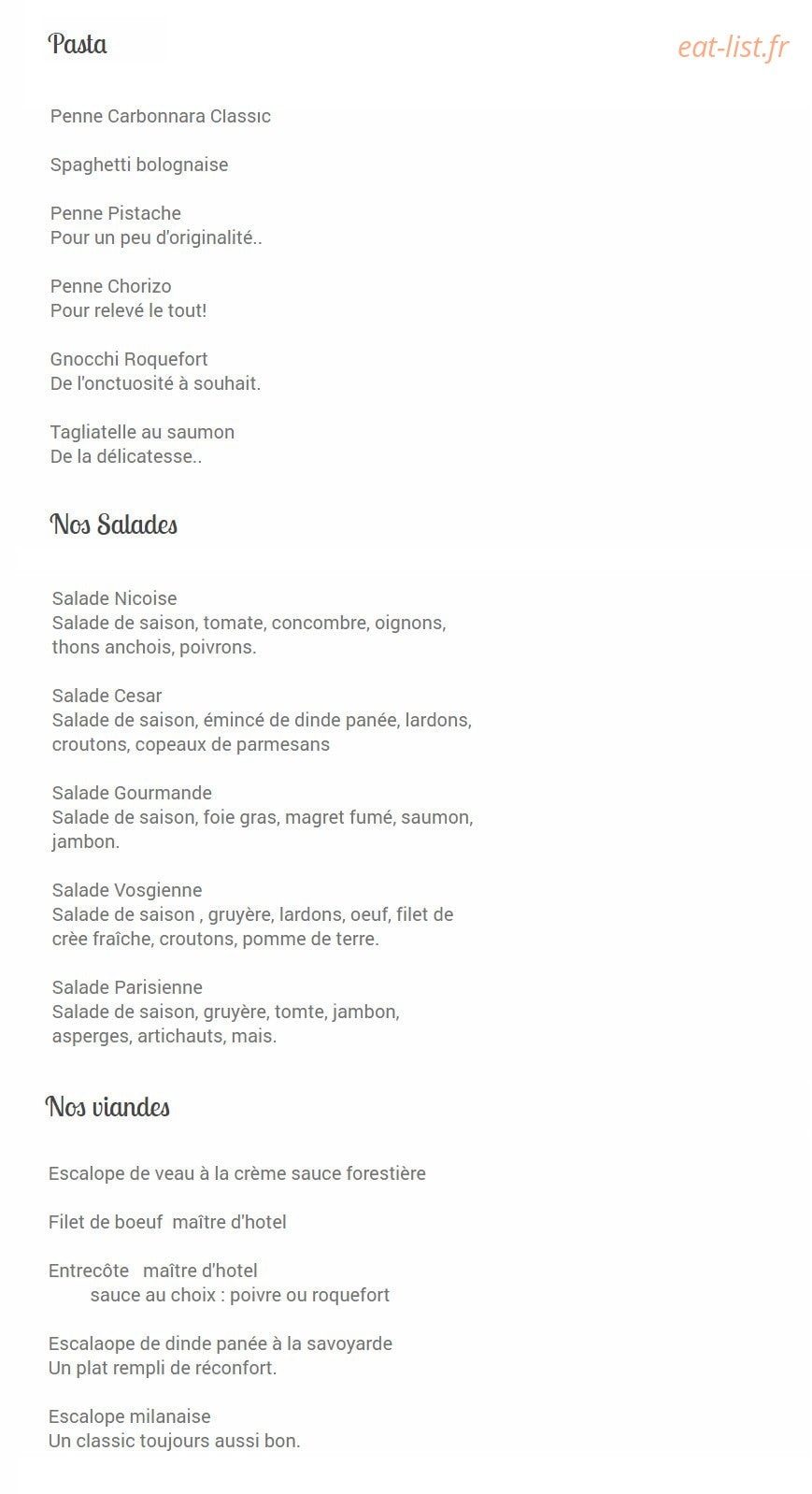 Les 4 vents — carte page 2