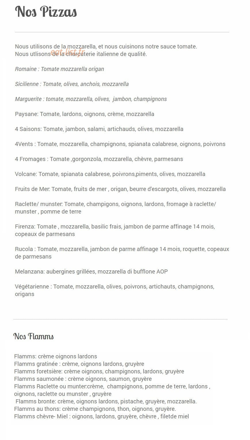Les 4 vents — carte page 1