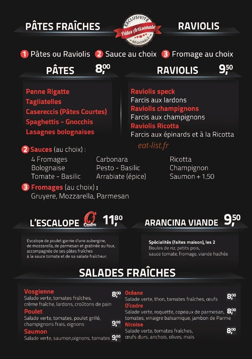 0'Cadre — carte page 2