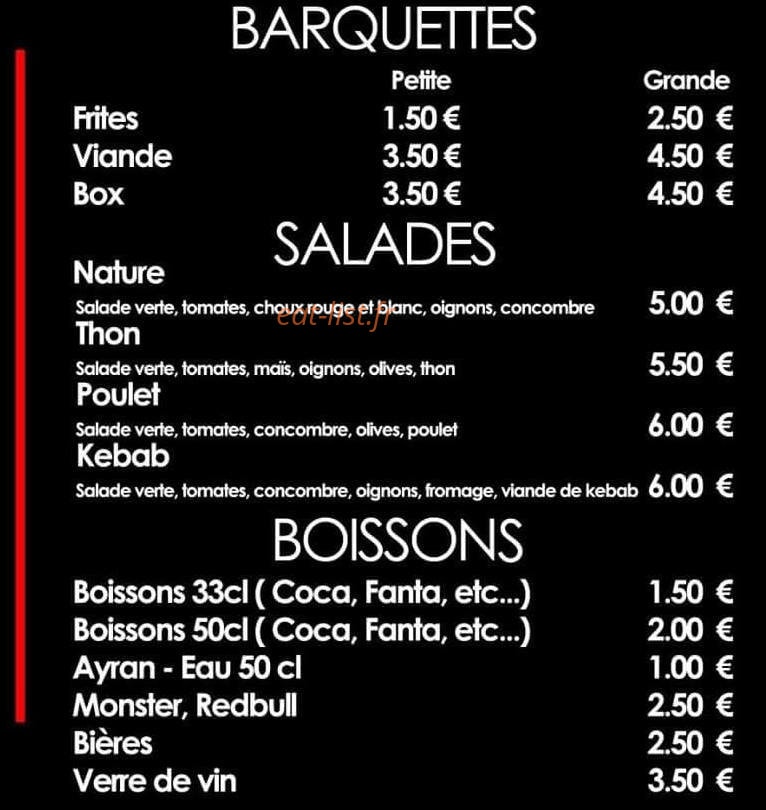 Bro's — carte page 3