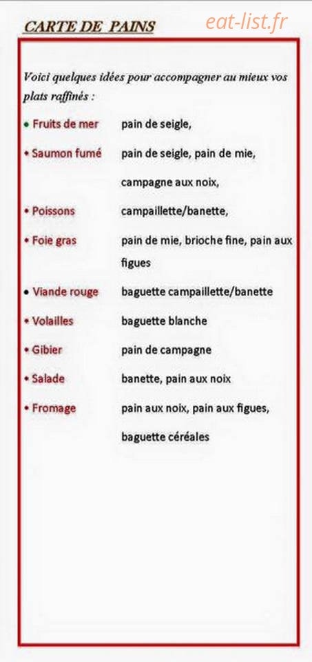 La Baguette d'Amour — carte page 3