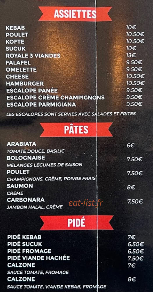 Le plaisir — carte page 3