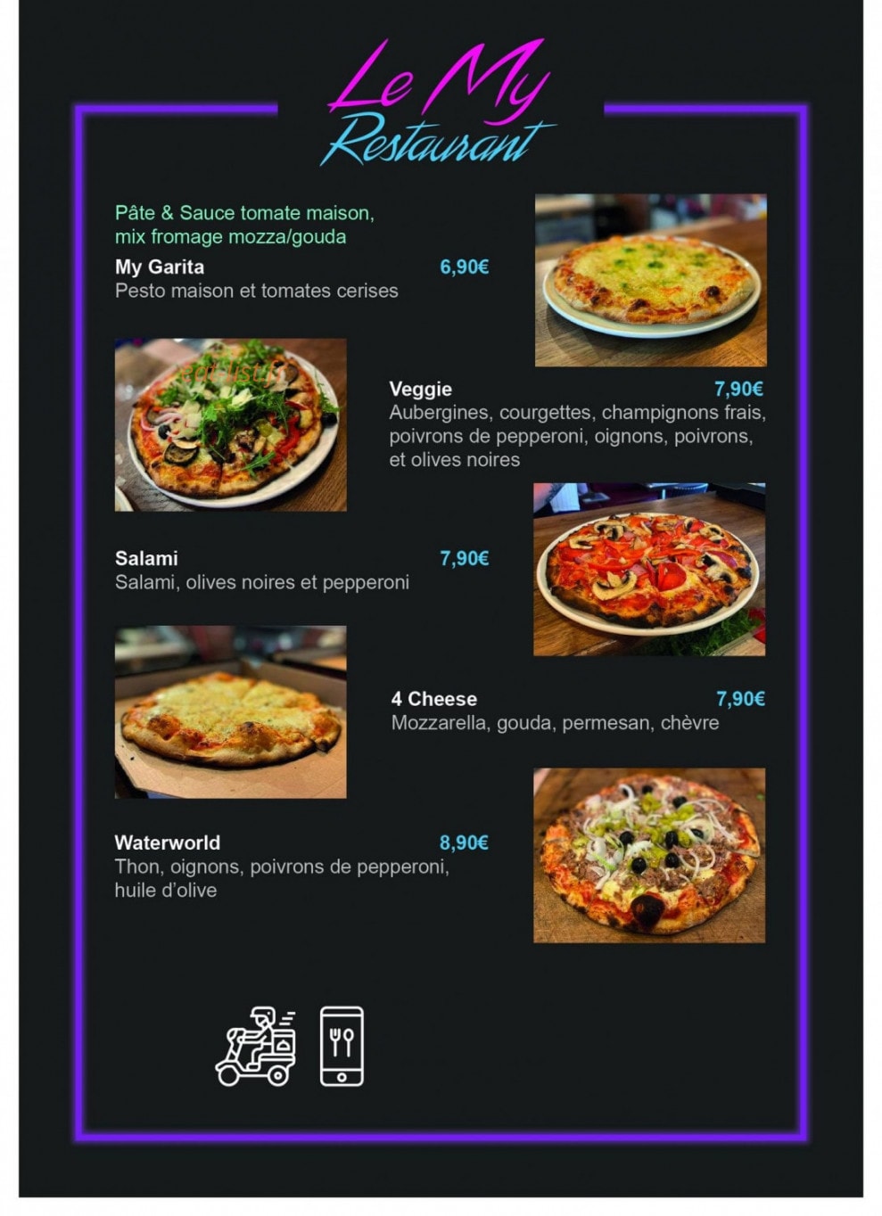 My Burger — carte page 3