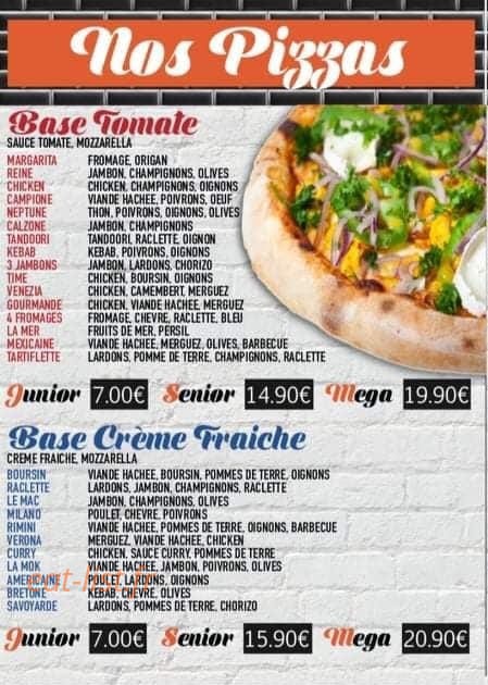 O’Pizz Time — carte page 2