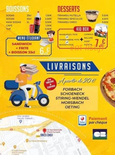 Snack Omer — carte page 5