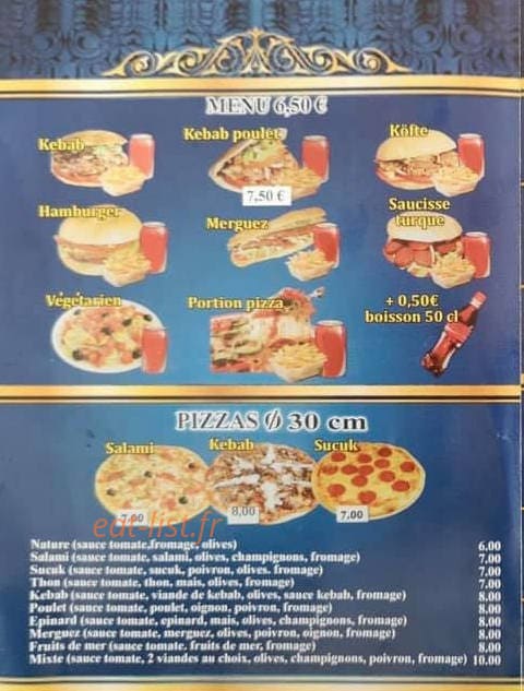 Snack Otantik — carte page 3